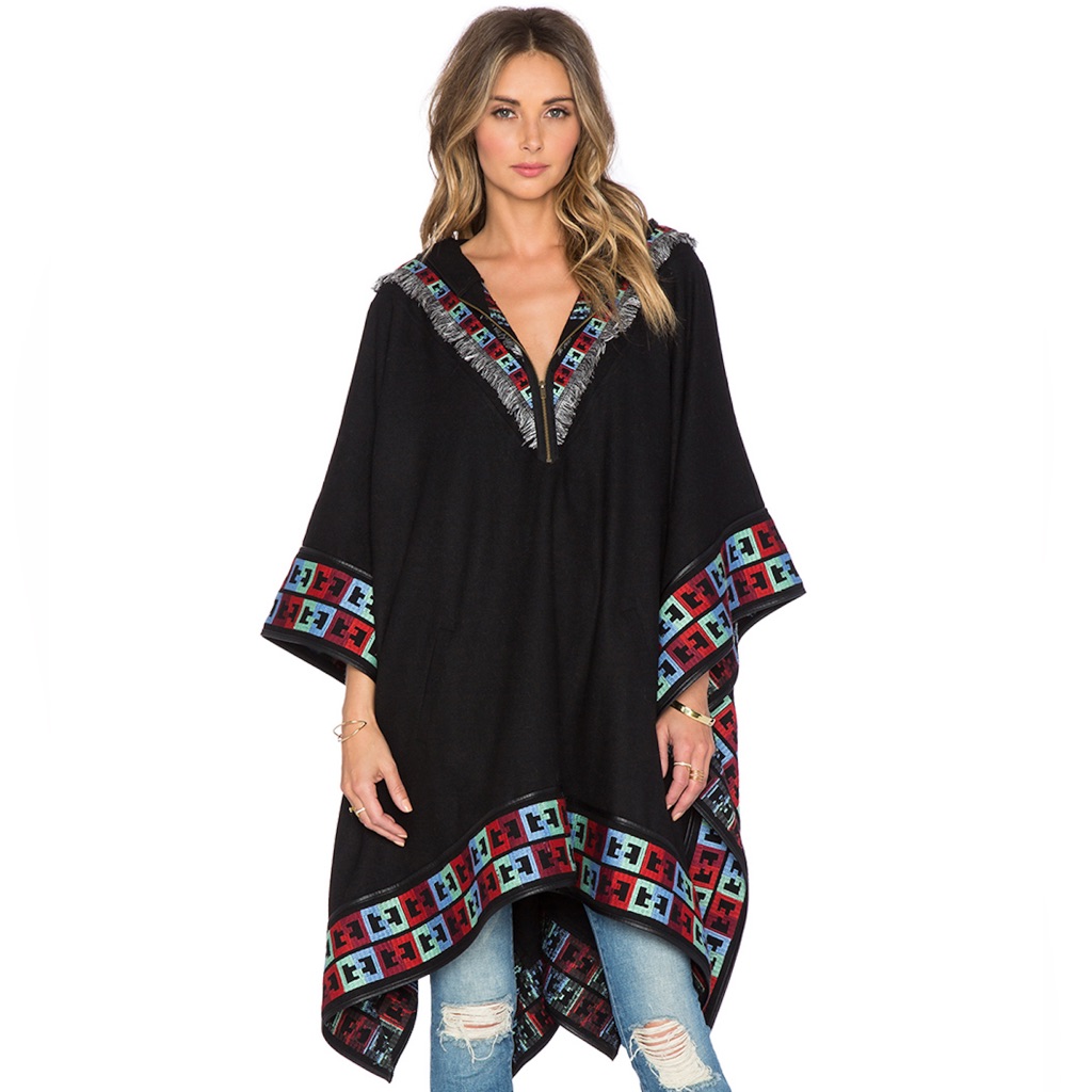 6 Shore Road Gypsy Hooded Poncho